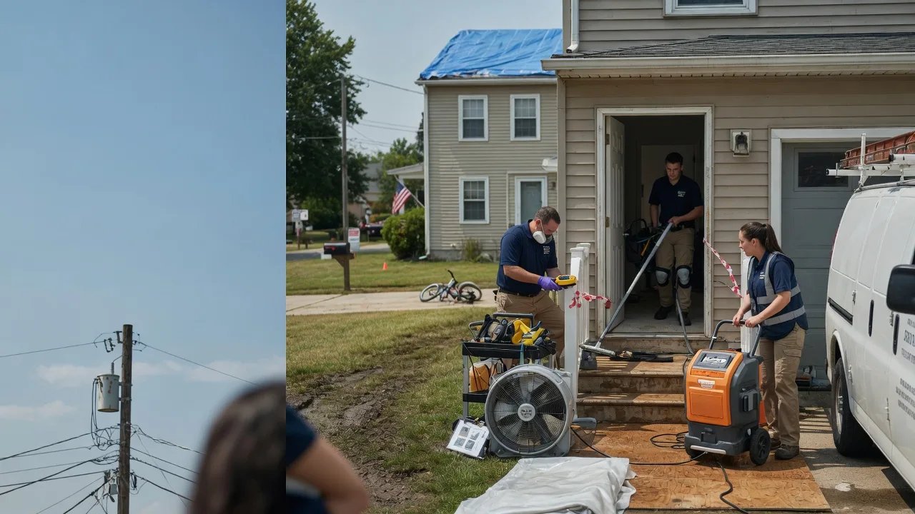 Water Damage Repair in Saxonburg, PA near me